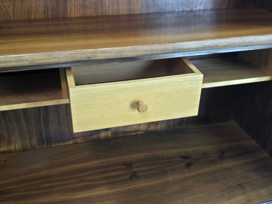 Image 1 of Mobiletto da scrittura laccato lucido dal design vintage, anni '60