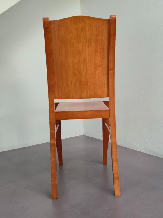 Image 1 of 4x Driade Philip Starck Placide of the Wood dining chairs