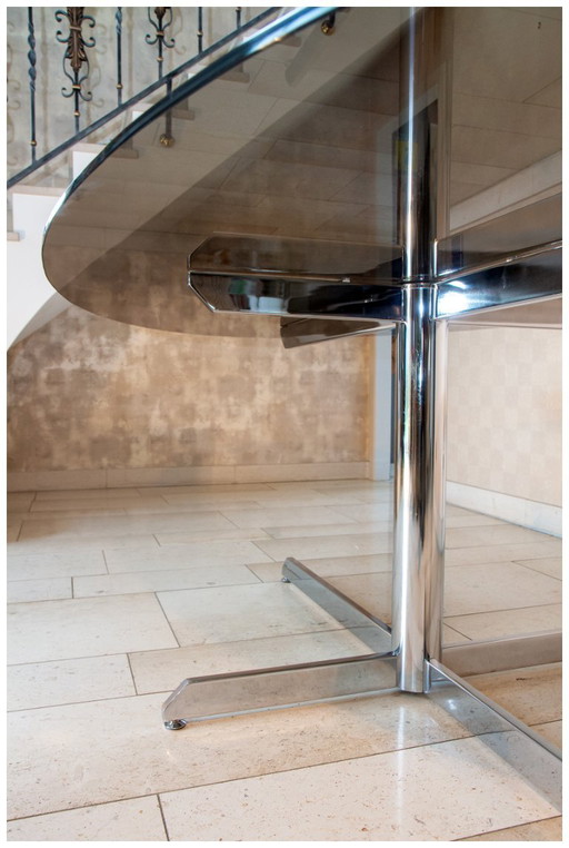 Table de Salle à Manger Roche Bobois, attribuée à Florence Knoll, 1970s