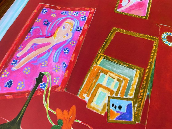 Image 1 of The Red Studio - Henri Matisse 1911 - 84 x 70 cm