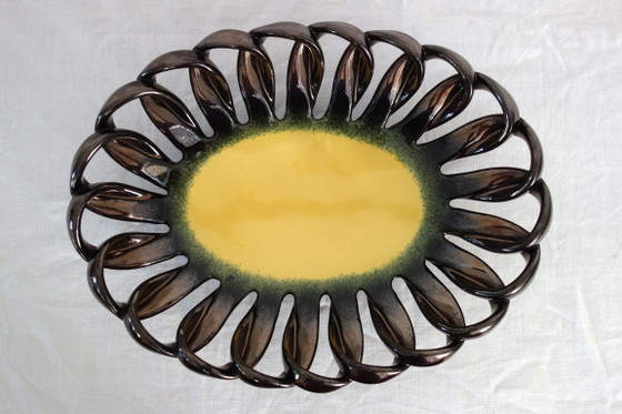 Image 1 of Frutero de cerámica de la década de 1950