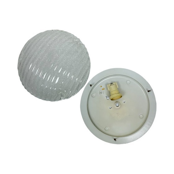 Image 1 of Eglo 190 crystal glass ceiling lamp, Austria, 1980s.