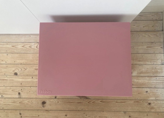Image 1 of Fatboy Concrete Seat stool or side table indoor and outdoor old pink L50xB40xH43 cm