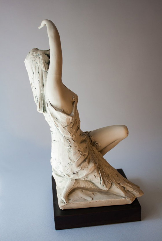 Image 1 of Original sculpture by Giovanni Barbetta. Sculpture of a woman. Porcelain female figure. Contemporary sculpture by the artist.