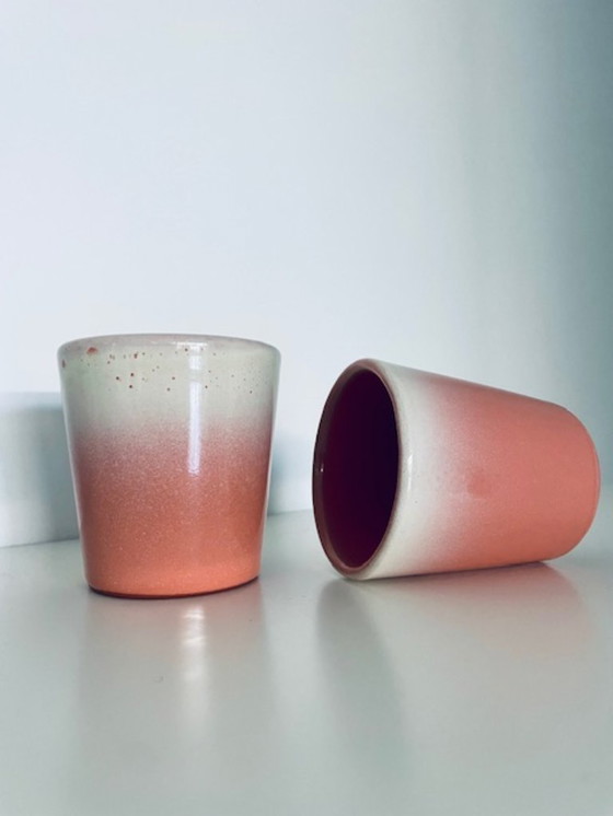 Image 1 of Stylish set of 4 handmade Scandinavian mugs