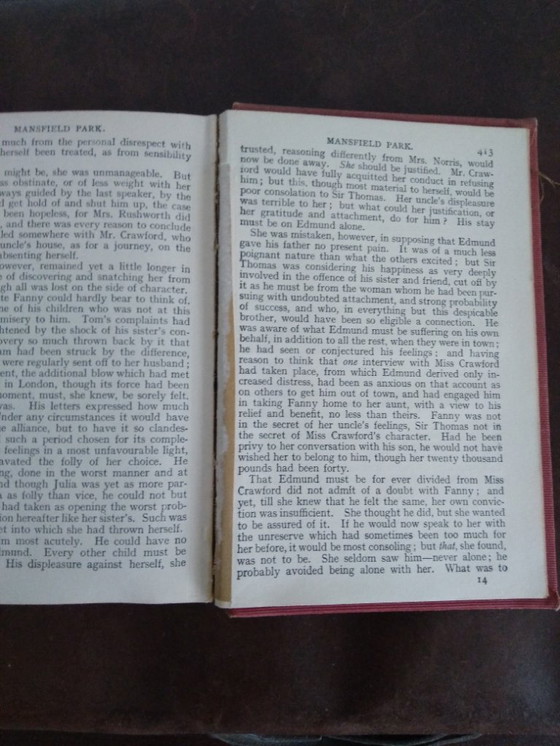Image 1 of Antique Edition Mansfield Park Jane Austen