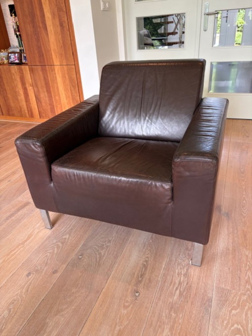 Gelderland 6515 Armchair brown leather