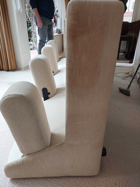 Image 1 of Leolux 2.5 and 3 seater sofas model 704 1970s