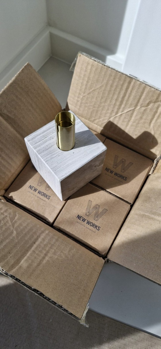 Image 1 of NOVITÀ - 4 portacandele di design 'Block' di New Works.