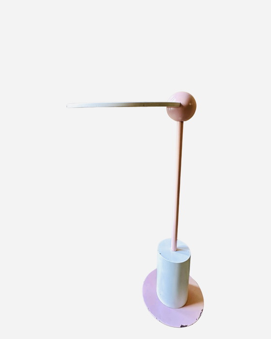 Image 1 of "Piccolo" side table in Memphis style - Edward Geluk for ArCo, Netherlands, 1984 Rotatable