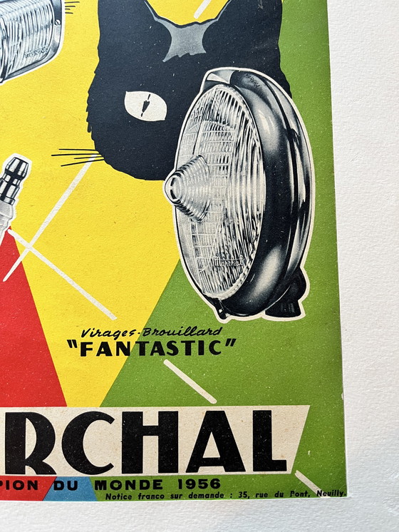 Image 1 of Affiche publicitaire vintage MARS