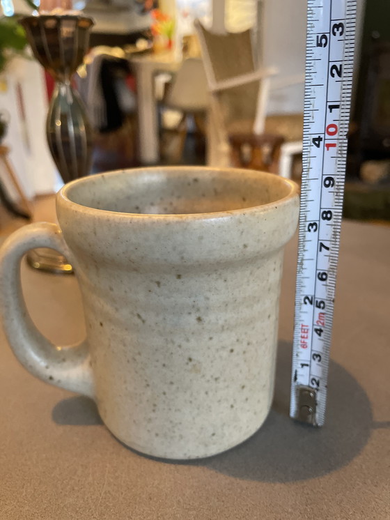 Image 1 of Vintage Mobach beker met oor