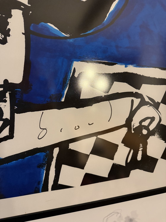 Herman Brood - Color screen print CHESS - Hand-signed – Paintings & Drawings, Paper (photo 5 of 5)