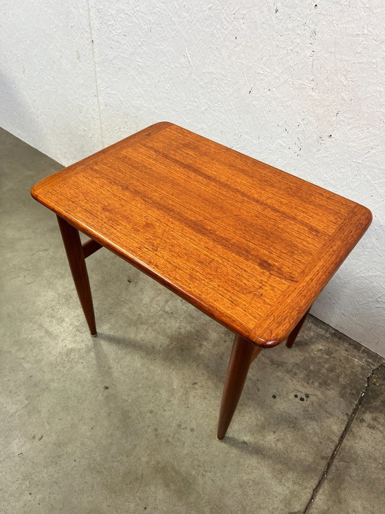 Vintage Teak Side table, Hmb Möbler, Sweden 1960s, Mobler, Wood, Brown (photo 6 of 13)