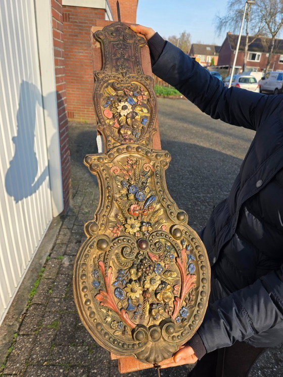 Image 1 of Antico orologio da parete Comtoise francese – Goute Française