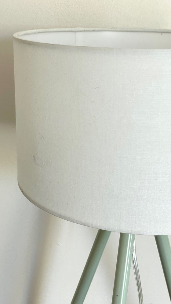 Tripod Tafellamp Groen Metaal Jaren 90 – Tafellampen, Textile (photo 9 of 21)