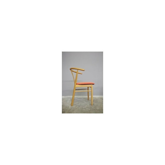 Image 1 of Set of 11 vintage oakwood and bentwood dining chairs, 1990s