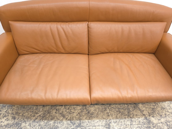 Image 1 of Divano in pelle De Sede ds 120 Cognac Designer Sofa Divano in pelle