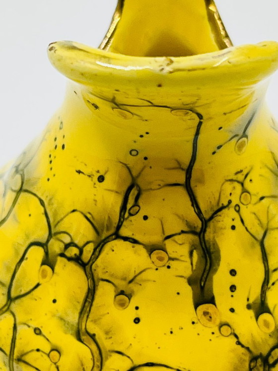 Brocca Miniatura da Collezione Gialla e Oro Fino – Vasi, Ceramic (photo 9 of 9)