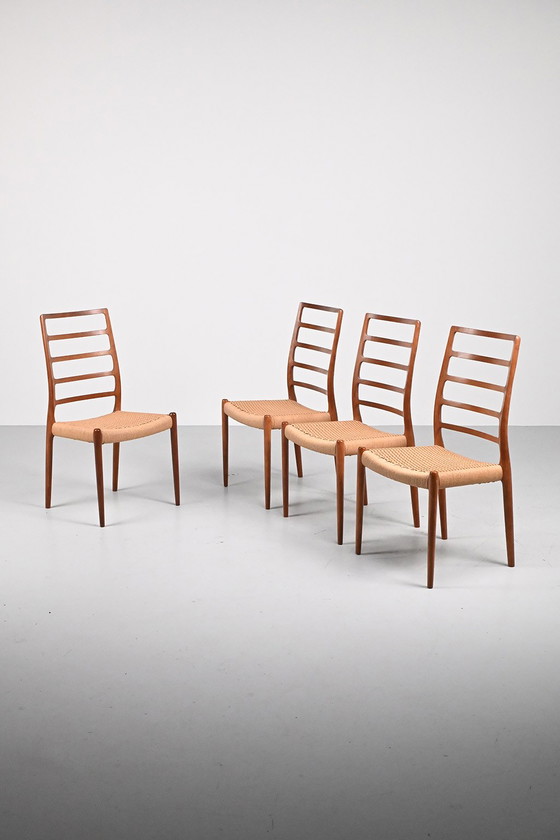 Niels Otto Møller model 82 chairs (photo 3 of 11)