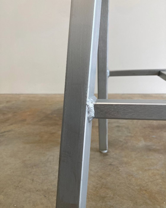 10x Alluminio 1006 Navy Design Sgabello da bar – Sgabelli da bar, Aluminium, Modern (photo 11 of 12)