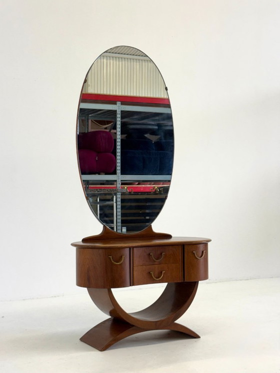 Art Deco dressing table by A A Patijn for Zijlstra Joure from the 1930s – Wood (photo 11 of 13)