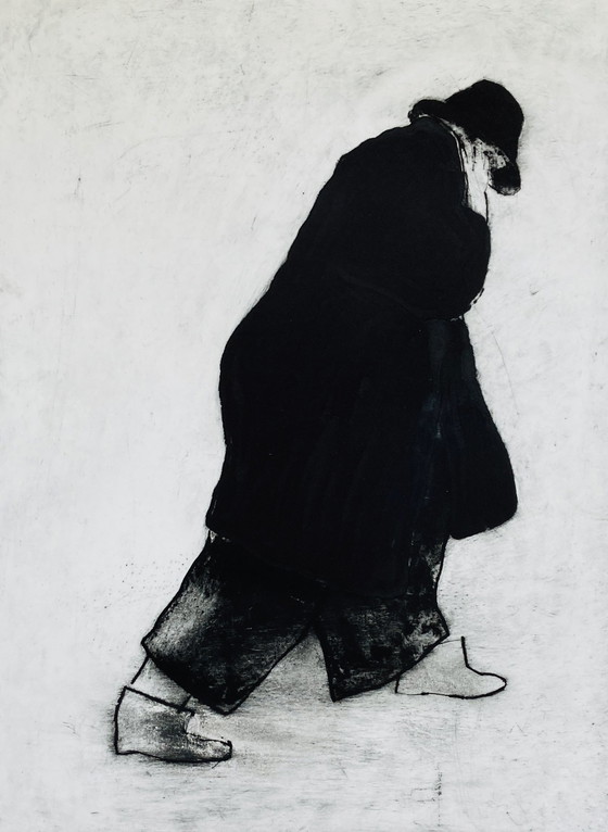 Image 1 of Krin Rinsema - Etching - Running Person