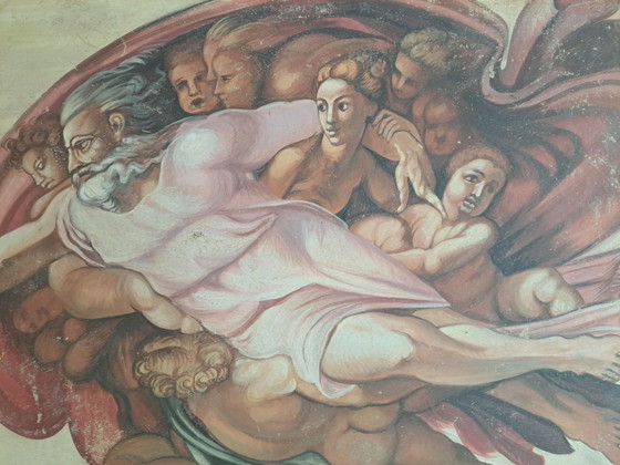 Affresco su Tela, B&B Affreschi, Arte, Legno, Beige (foto 5 di 5)
