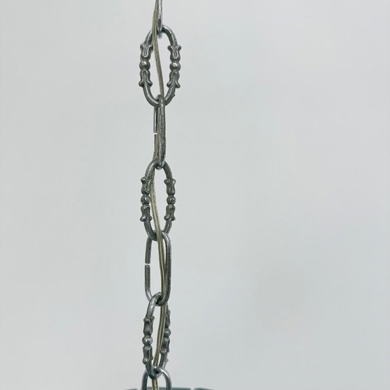 Image 1 of Mid-century Veca glass pendant lamp , 1970s , Italy