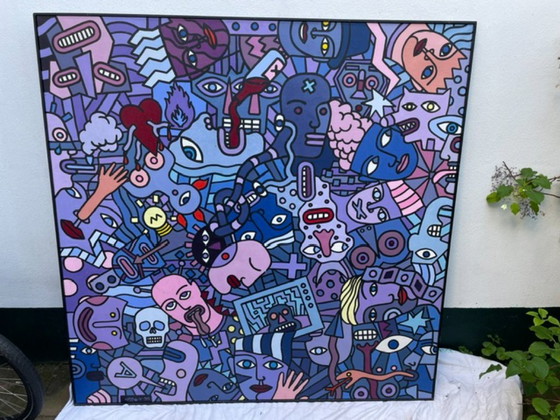 Image 1 of Paul Pasman - smoked broken booze in a violent snake - heart (B)