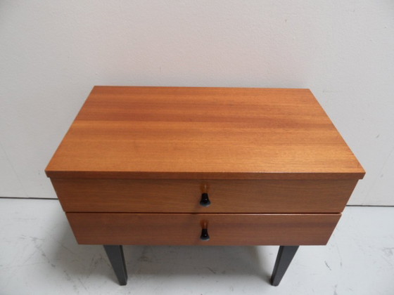 Image 1 of Vintage Mid-century chest of drawers 1950s