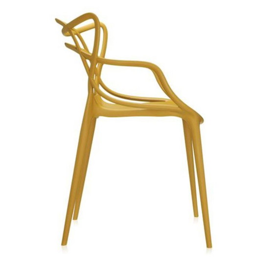 Kartell Masters Chair Mustard Yellow – Dining chairs, Plastic (photo 4 of 5)