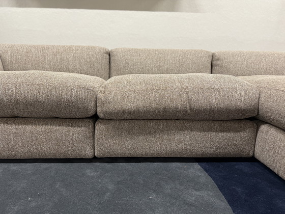 Image 1 of Gelderland 2505 Endless Corner Sofa De Ploeg Moss fabric
