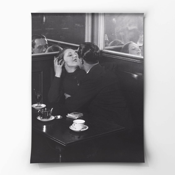 Image 1 of 1x Brassaï – Amanti al caffè, ca. 1932
Stampa d'arte
