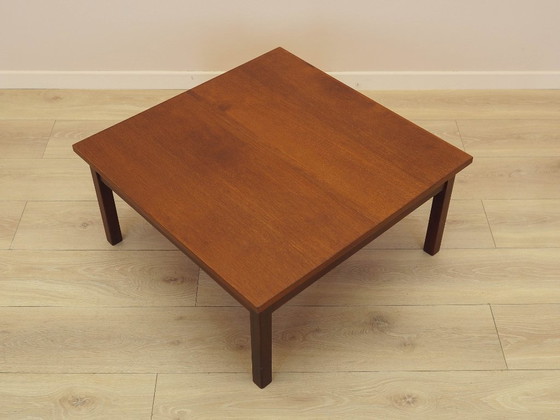 Image 1 of Table basse en teck, design danois, années 1970, fabriquée au Danemark