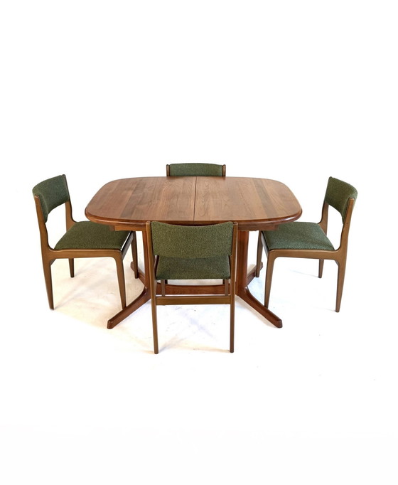 Image 1 of Tavolo da pranzo danese vintage estensibile XXL, Dyrlund '70