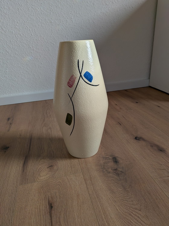 Vase en céramique de Scheurich, Mid-Century / années 50 / Vintage, Modèle 248 38 – Ceramic (photo 3 of 5)