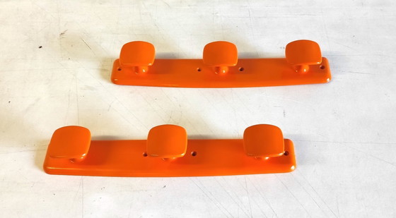 Image 1 of Orange Syla coat rack - 1970s