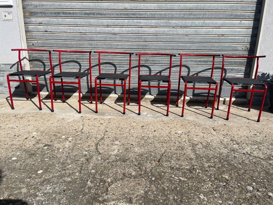 Image 1 of Chaises de café vintage de Philip Starck pour Baleri Italia