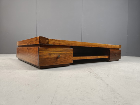 Image 1 of Xl Vintage Bamboo Coffee Table, 1970S 