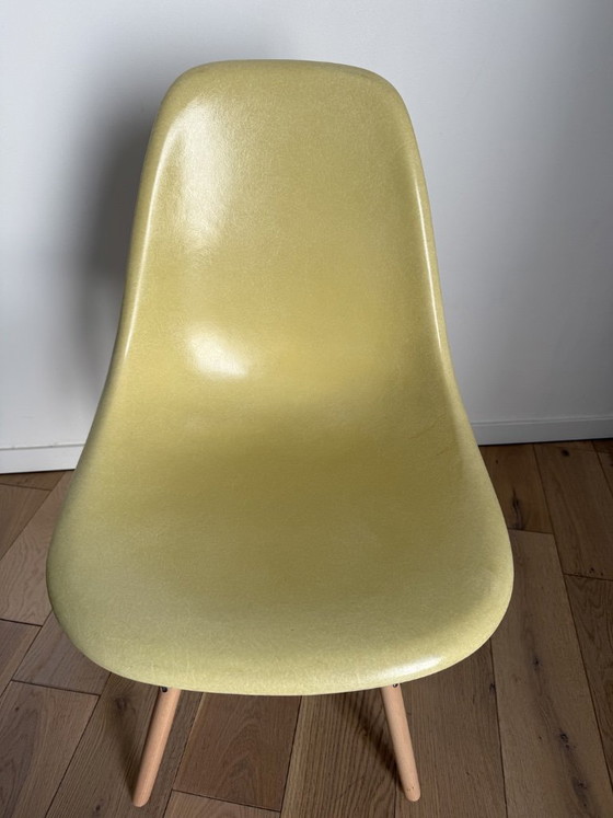 DSW Eames Herman Miller US Edit 50s 60s Design No Vitra Knoll Yellow – Dining chairs, Fiberglass (photo 7 of 10)