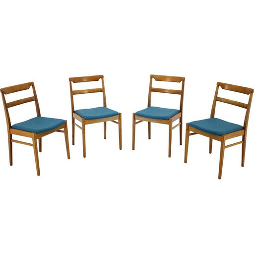 Set of 4 vintage chairs, Czechoslovakia 1970
