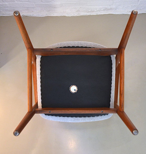 Image 1 of Erik Kirkegaard stoel, jaren 1960 vintage, Voor Glostrup, model Gm11, Deens, teakhout