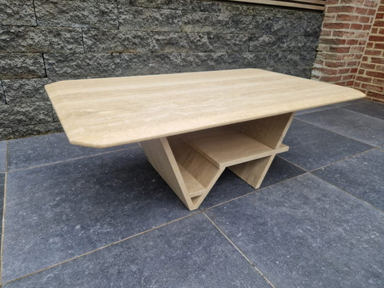 Travertine Coffee Table 1960s (photo 3 of 9)