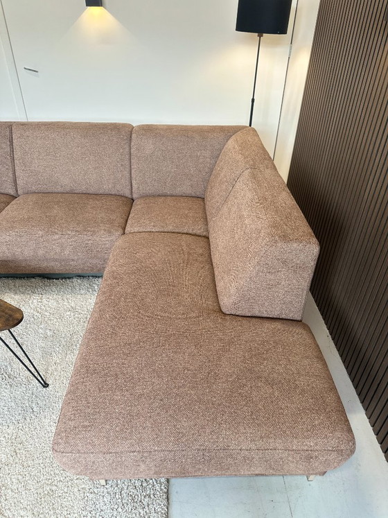 Image 1 of Divano campione marrone/rosso in condizioni pari al nuovo, 267x220 cm