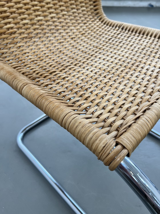 Image 1 of Thonet MR20 armchair Mies van der Rohe wickerwork 1960s S533 Bauhaus design