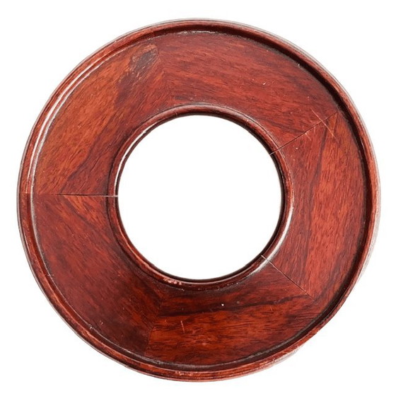 Soporte chino antiguo de palisandro con tallas caladas en madera de palisandro. – Objetos decorativos, Wood (photo 6 of 7)