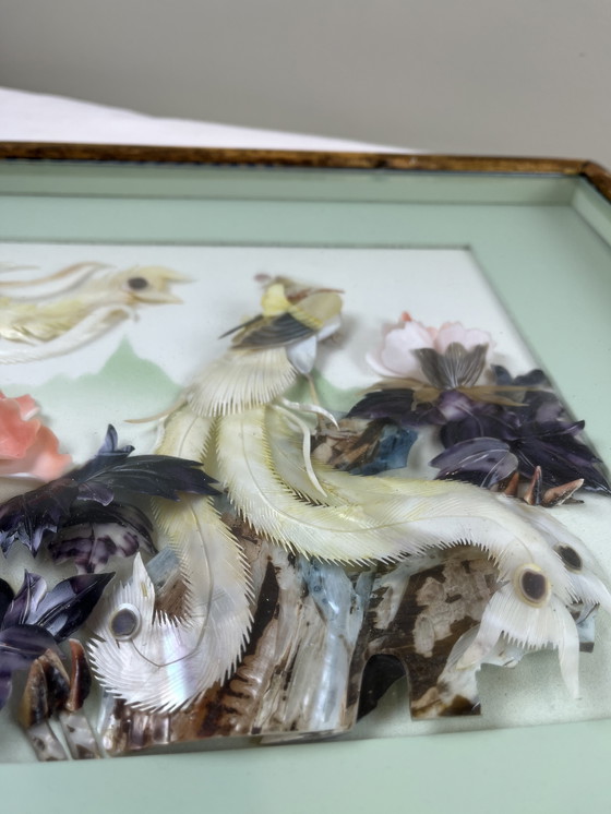 Image 1 of Pannello asiatico in madreperla