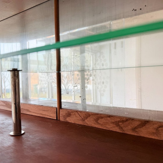 Image 1 of Hanging display cabinet in Art Deco style