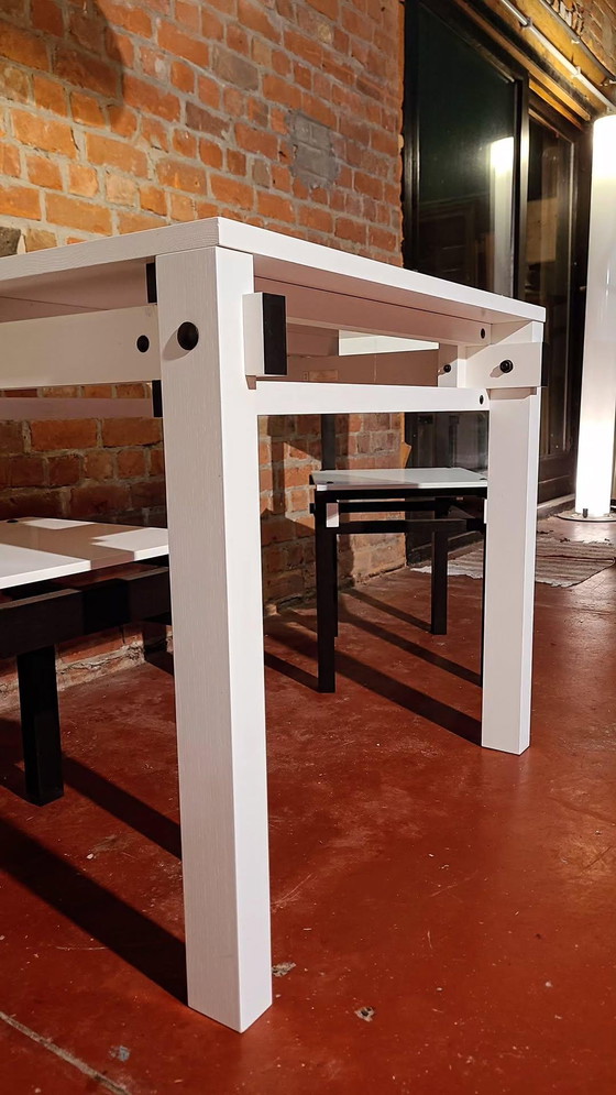 Image 1 of Table et chaises militaires par Gerrit T. Rietveld